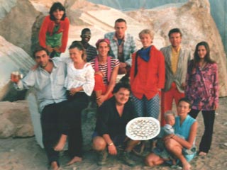 Namibia'97: Am Set im Steinbruch