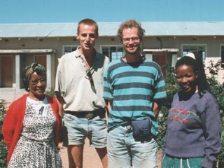 Namibia'97: Lehrerin von Eupkuro (l.)