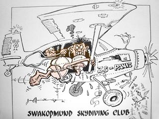 Namibia'97: Swakopmund Skydiving Club