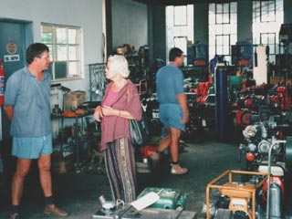 Namibia'97: In Günters Werkstatt